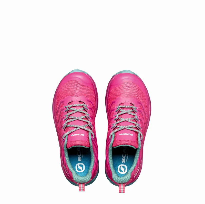 Scarpa Rush Kids GTX Shoes - Fuxia-Lagoon-3